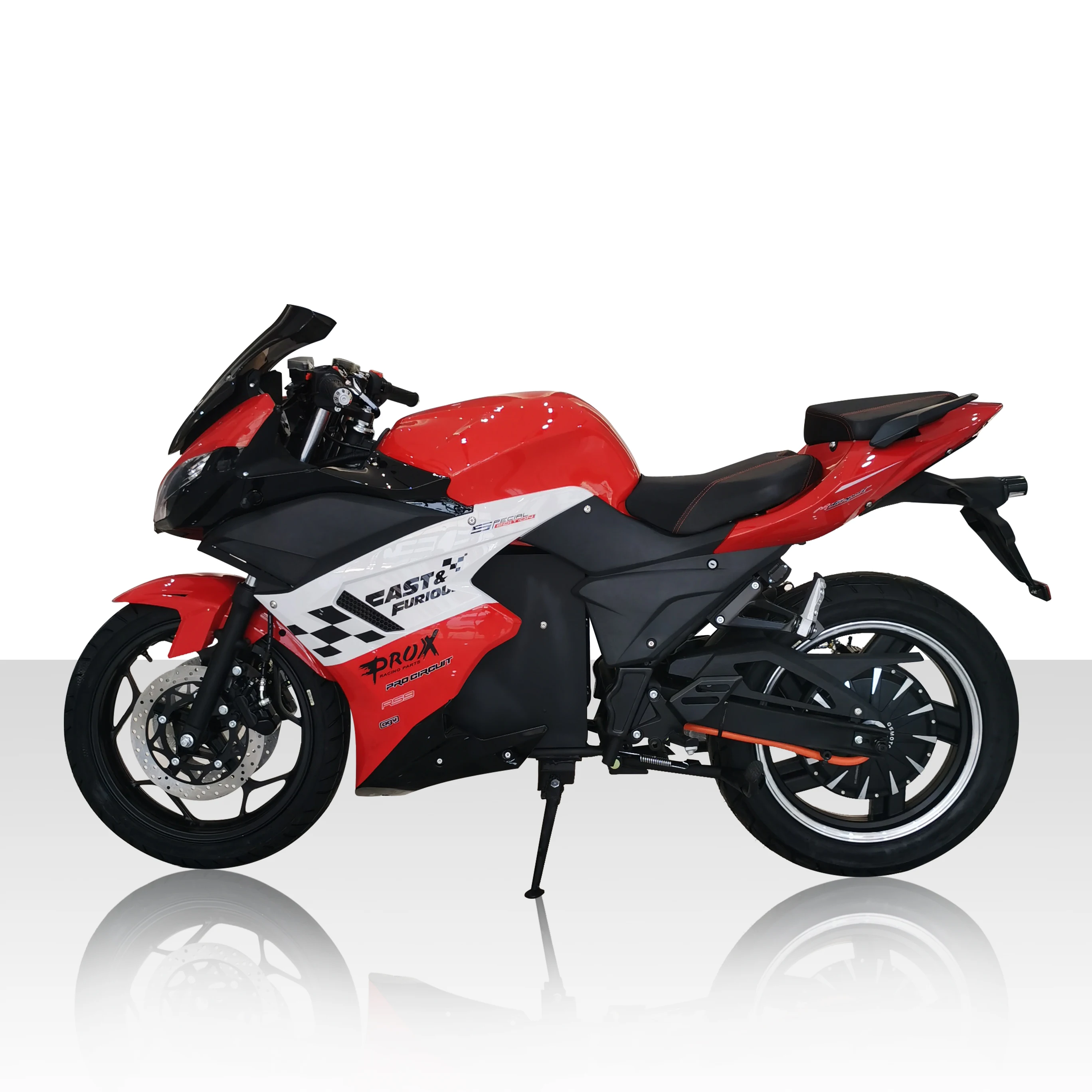 Off Road Electric Motorcycle 155KM/H Outdoor Drive Large Motorcycle With 120Ah Lithium
