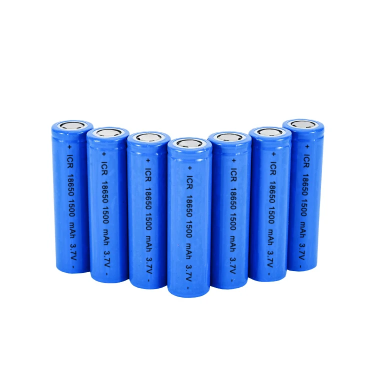 High Capacity Icr 18650 3.7V 1500Mah Phosphate Cells Rechargeable Supplier Lithium Ion Batteries For Sale