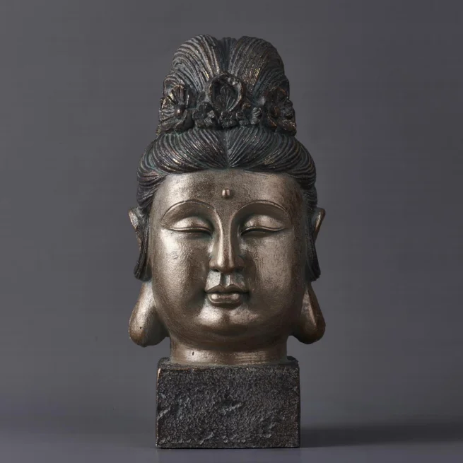 Modern Resin Buddha Statue of Protection Religious Art Sculpture Mold for Home Decoration Garden Figurine for Gifts