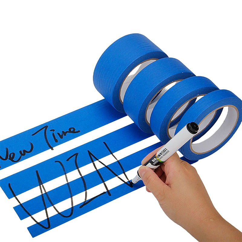 14 Day UV Resistant Multi Purpose Easy Removal No Residue Blue Painters Masking Tape For For General Application
