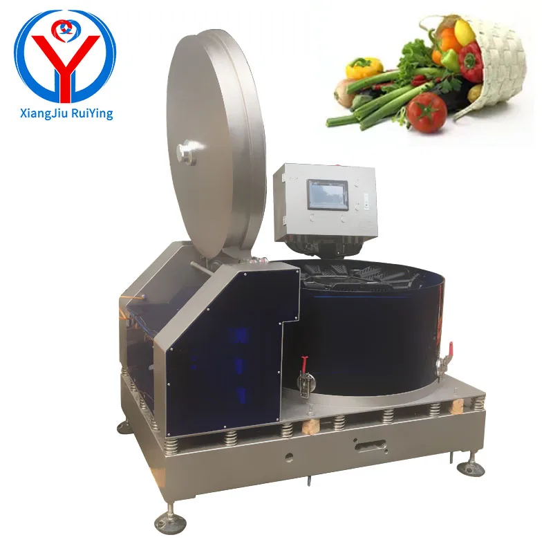 Automatic Spin-dry Centrifugal Fruit /Vegetable/Meat Dryer With Basket Commercial Fruit Drying Machine For Restaurant