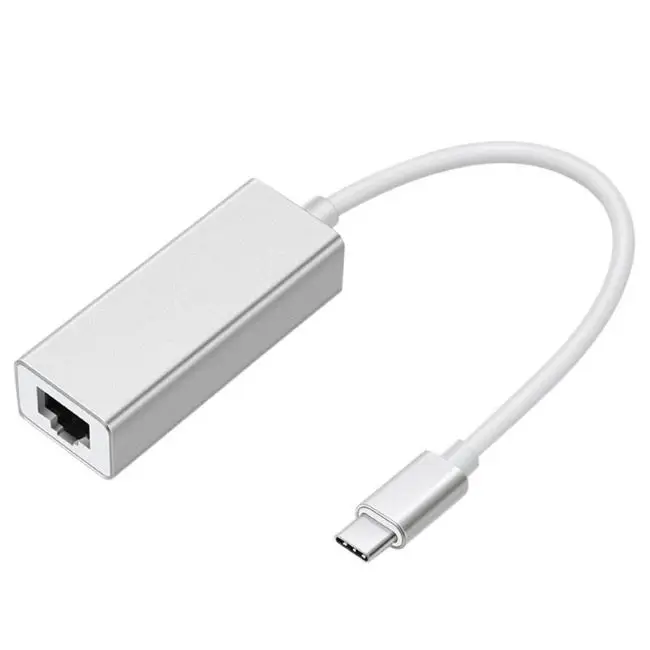 USB C to RJ45 Ethernet Adapter Network Card USB Type-C to Ethernet 10/100Mbps Lan for MacBook Windows 7/8/10