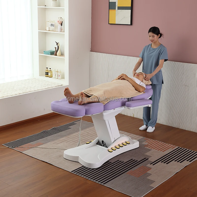 Massage Facial Cosmetic Chair Beauty Esthetician Automatic Tattoo Exam Electric Treatment Salon Electric Lash Beds
