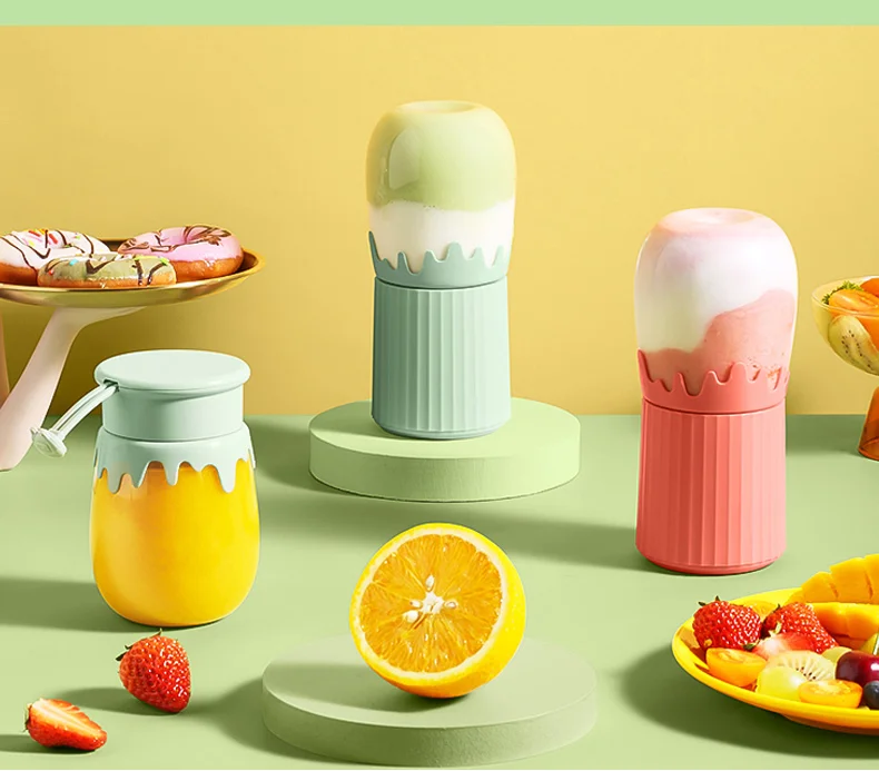 All in one generous convenient installation portable commercial smoothie juice stainless steel blades lemon juicer mini blender