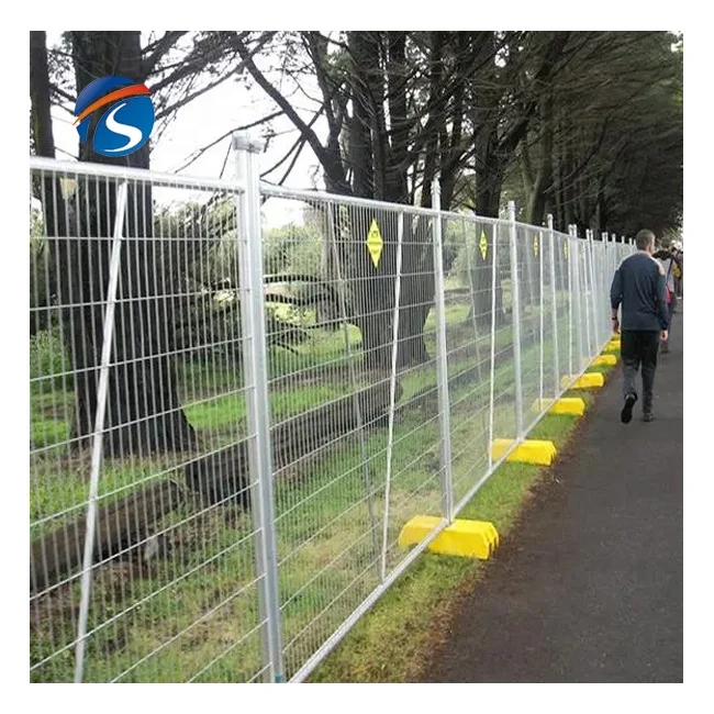 pvc coated construction fence panels temporary fence for australia