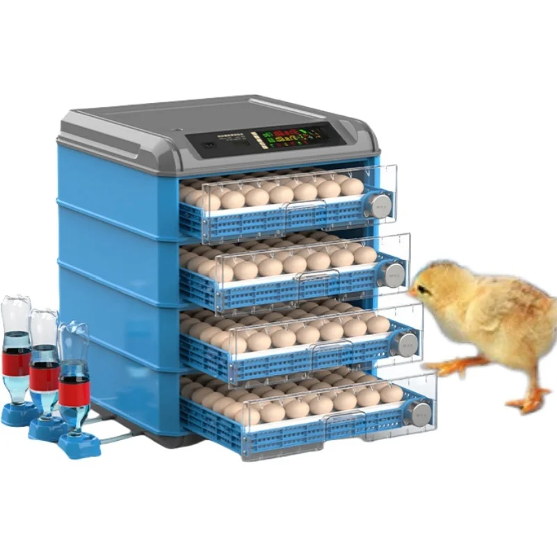 500 Capacity Egg Incubator Fully Automatic System PP Material Chick Roller Motor Included