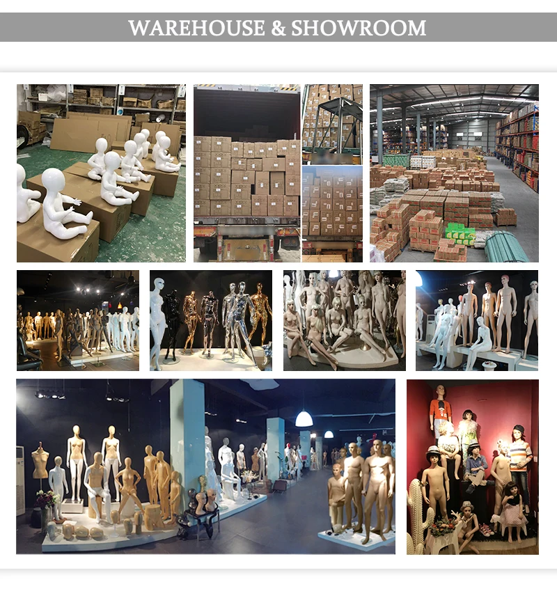 High Quality Fiberglass Arms Back Half Body Male Mannequin Torso