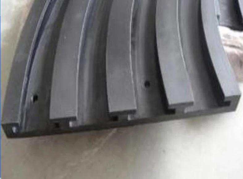 
Custom Large Curved Sliding Guide Rail POM Plastic Track for Chain Roller 