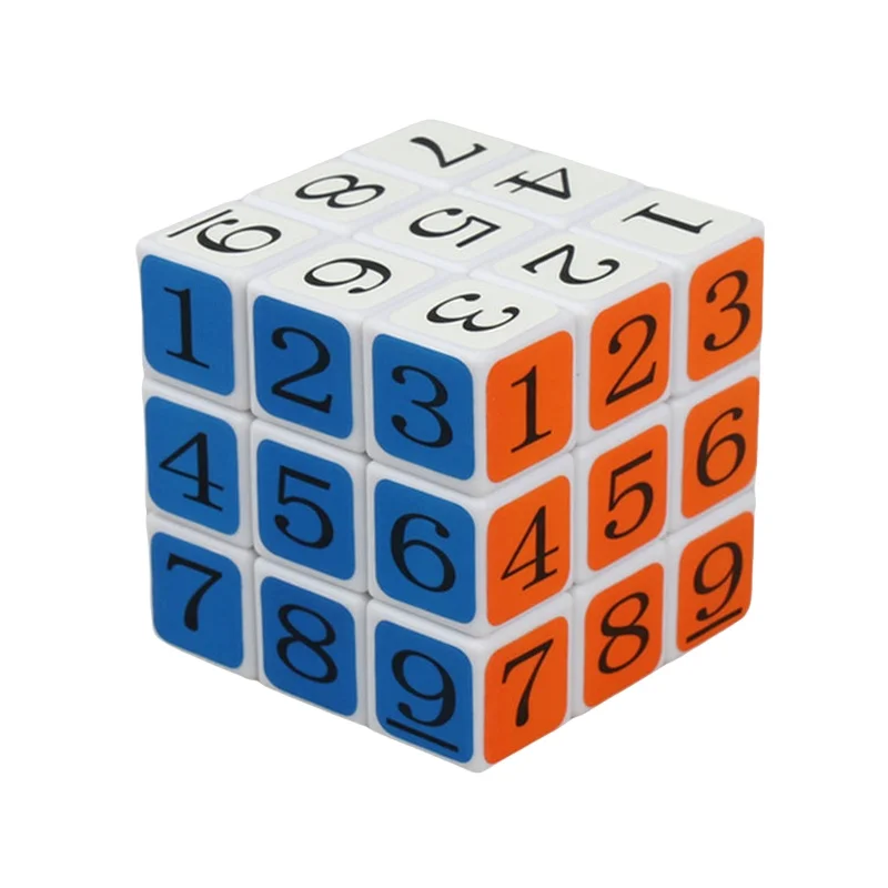 3x3x3 Speed Puzzle Magic Cube Carbon Fiber Sticker Cubo Magico Mini Educational Toy for Kids Training Adults Anti-Stress Gift