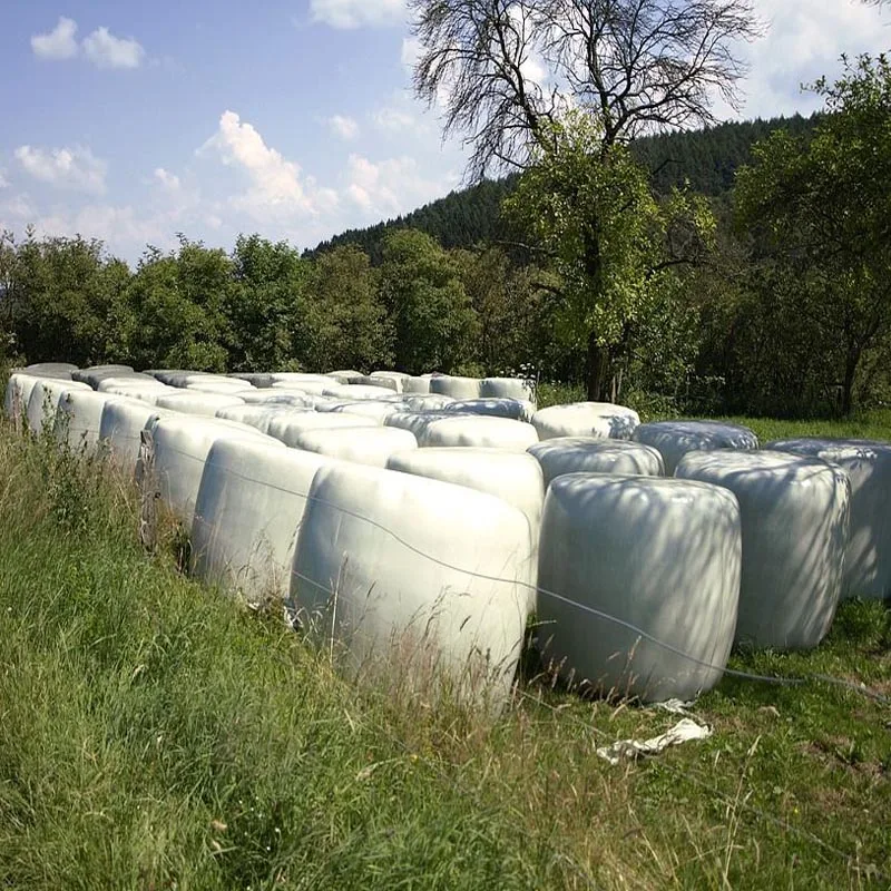 High Quality Moisture Proof Baler 75cm Plastic Wrap Stretch Film For Silage Bale