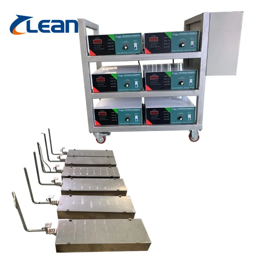 Customized 3600W 28/40KHZ Immersible Ultrasonic Vibrating Plate for Industrial Cleaning Ultrasonic