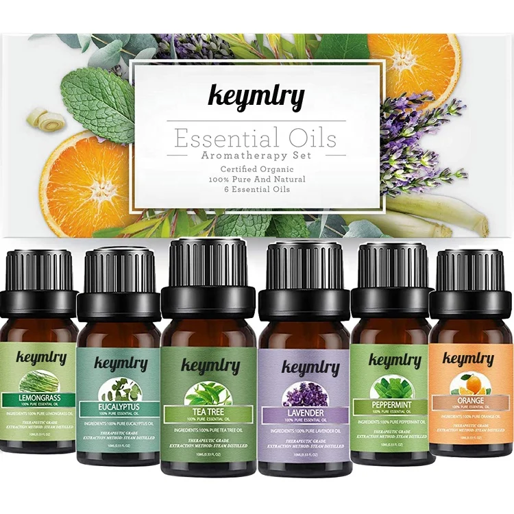 
Wholesale private label 100% Pure Massage Body Aromatherapy Essentials Oil Set 