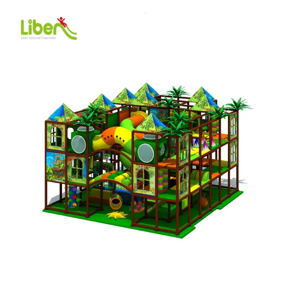 Commercial Amusement Park Big Kids Plastic Indoor Exercise Playground Equipment