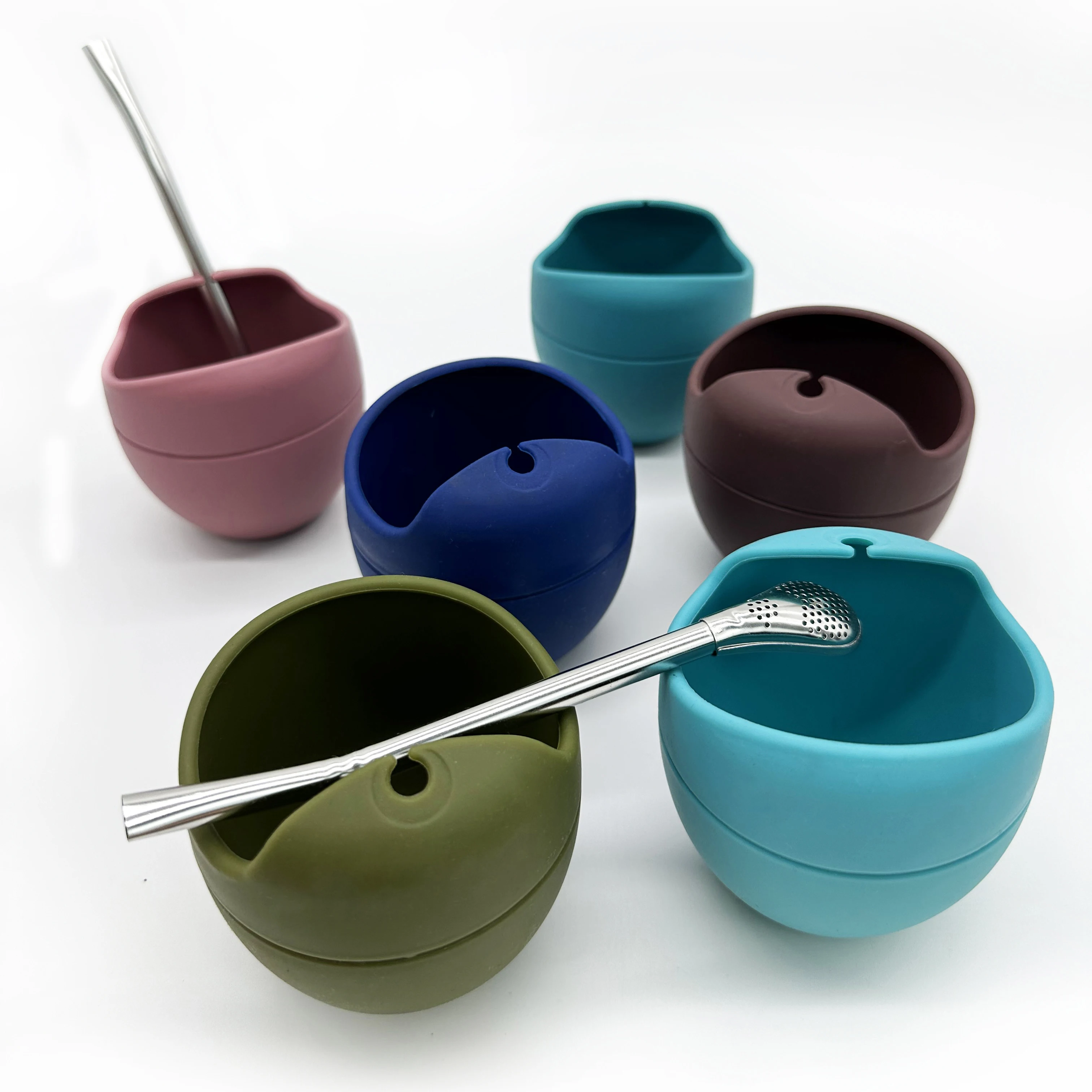 Заводская оптовая продажа чайная чашка yerba mate с соломой. Тыква йерба мате