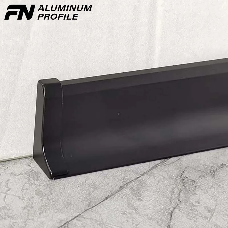 Aluminum Wall Floor Skirting Foshan Supplier Living Room Decoration Aluminum Skirting Line