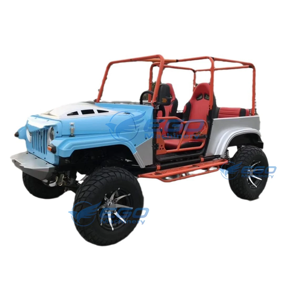 Новый Лидер продаж мини-джип 150cc/250cc/350cc 2 сиденья/4 места Электрический 2/4 сидения бензиновый джип