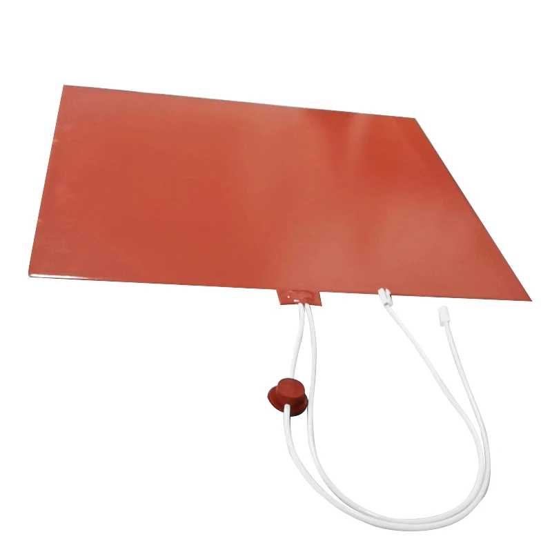 customized flexible Silicone rubber heater press  heat blanket silicone element heater device delivery bag