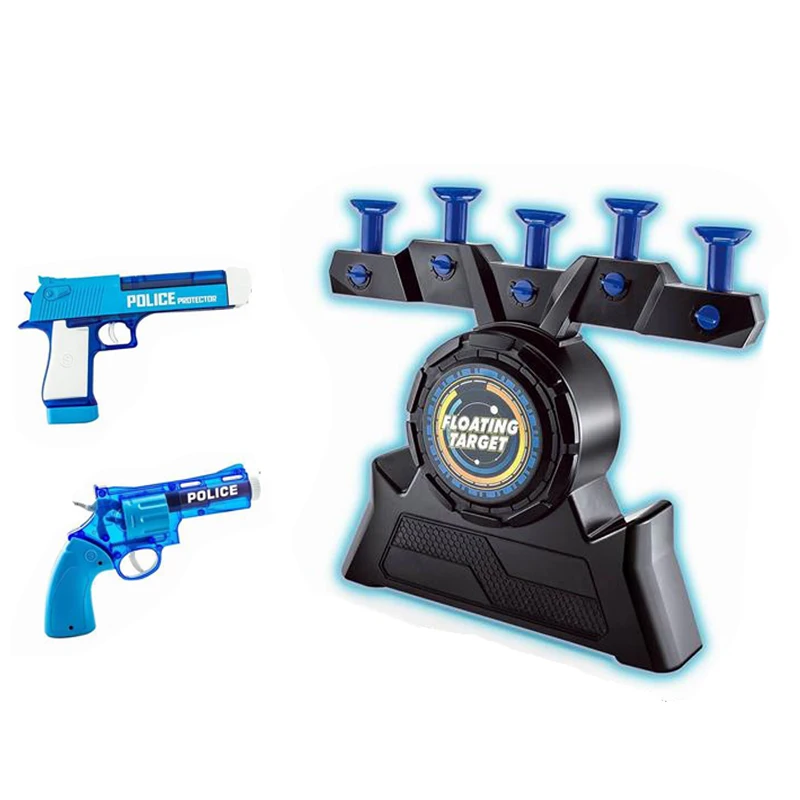 Amazon New Soft Bullet Electric Moving Target Interactive Floating Target Shooting Game Gun Indoor Floating Shooting Toy