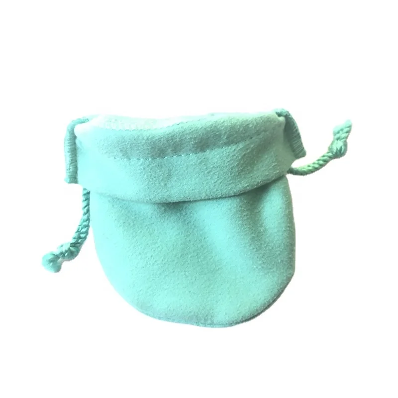 Green microfiber Pouch Bag Gift Packing Storage Jewelry Pouches wholesale