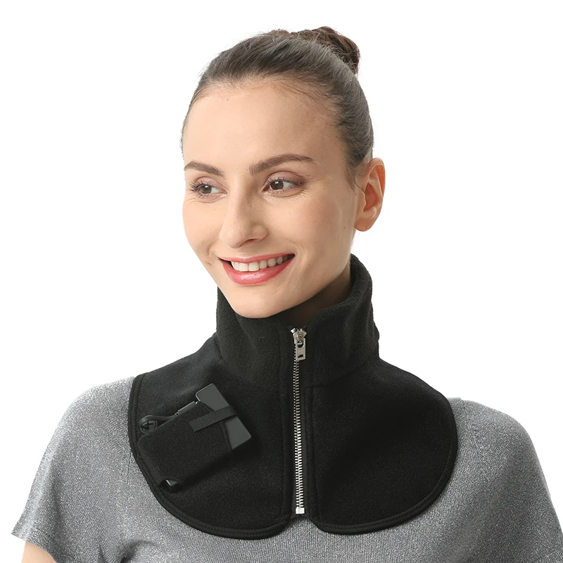 Thermal turtle neck fishing camp mask women men electric wireless outdoor heated winter cold wheatherneck gaiters warmer