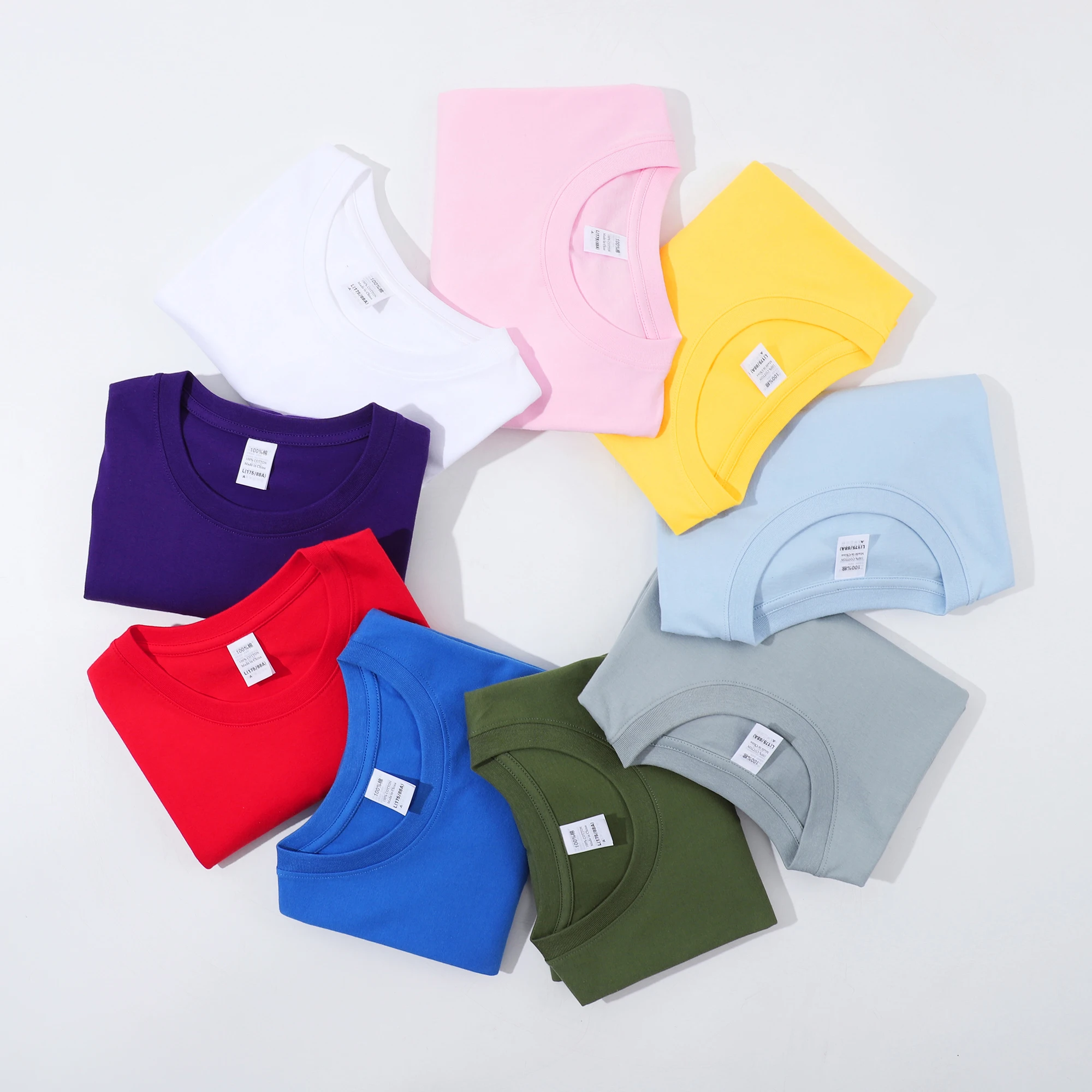 high quality o-neck short sleeve men t-shirt casual plain custom t-shirt blank printing embroidery t-shirt