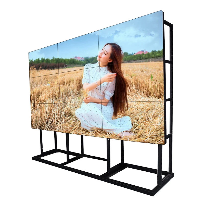 Hot Sale Video Wall Matrix Zoo Animal Free Movie Video Wall Splicing Lcd Multi-Screen Tv Wall Videowall