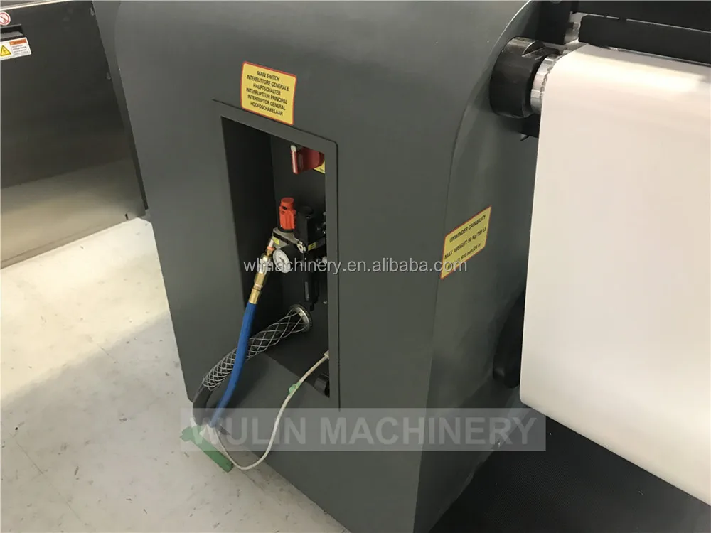 with slitter High speed continuous roll to roll label digital printer cutter die cutting machine