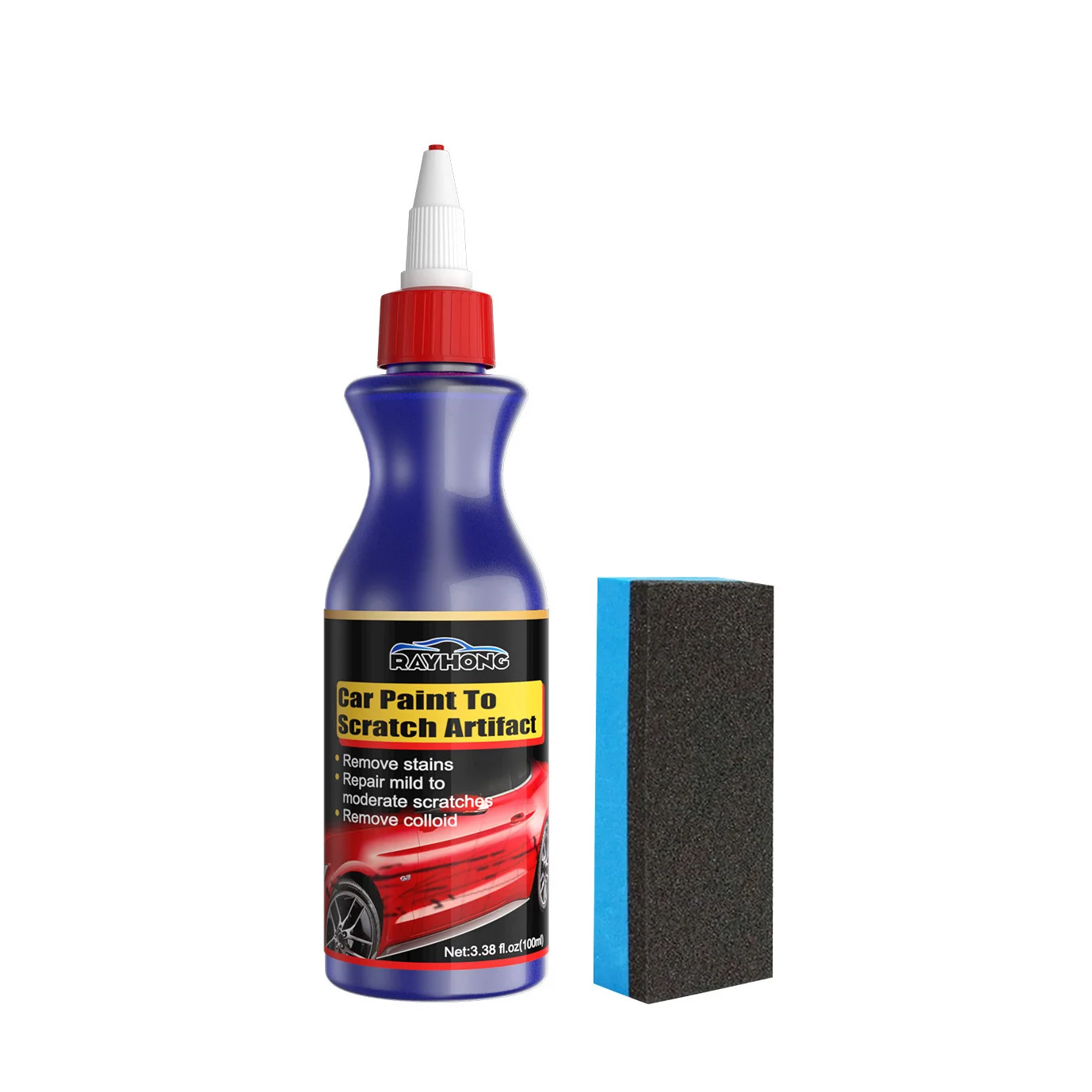 OEM&ODM Rayhong Car Scratch Repair System Protective Liquid Scratch Repair Wax Crack Body Filler Repair Car Liquid