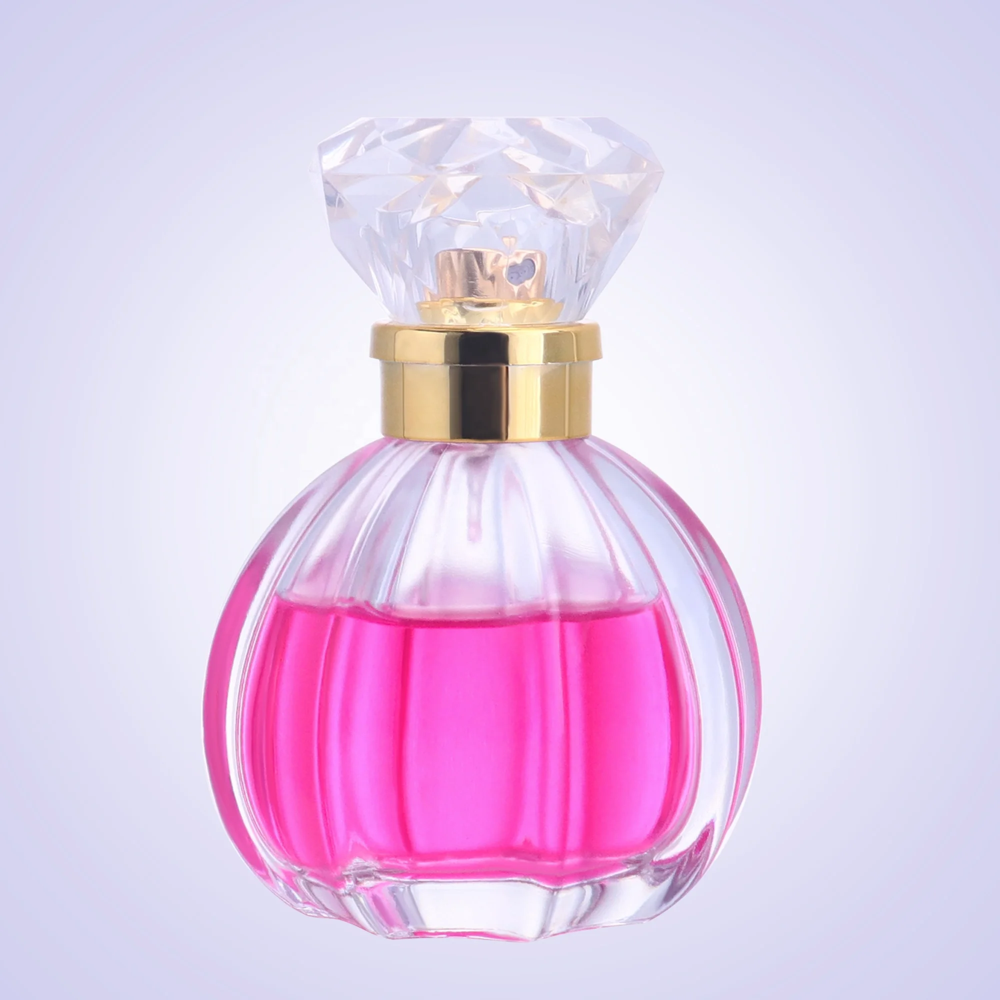 50ml Bottles Glass Empty Luxury Car Samples Women Custom Unique Pumpkin Shape Perfume Bottle