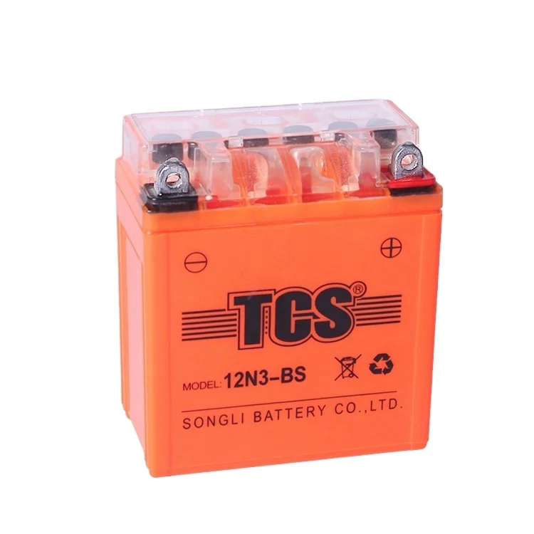best quality Maintenance free lead acid motorcycle  start battery for italika parts and accessories YB3L-BS