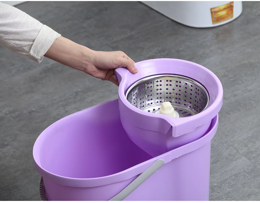 
Most popular household cleaning microfiber 360 degree spin magic mop 