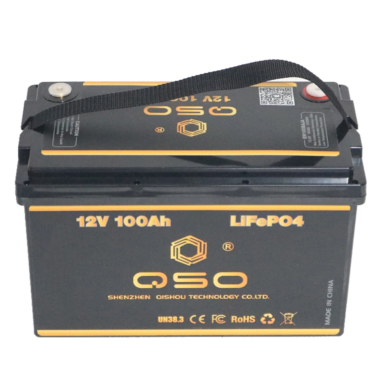 Euros Stock 12V 90Ah 12V100Ah 105Ah 12V 100Ah Lfp Lithium Iron Phosphate Battery Pack For Solar Emergency Storage System