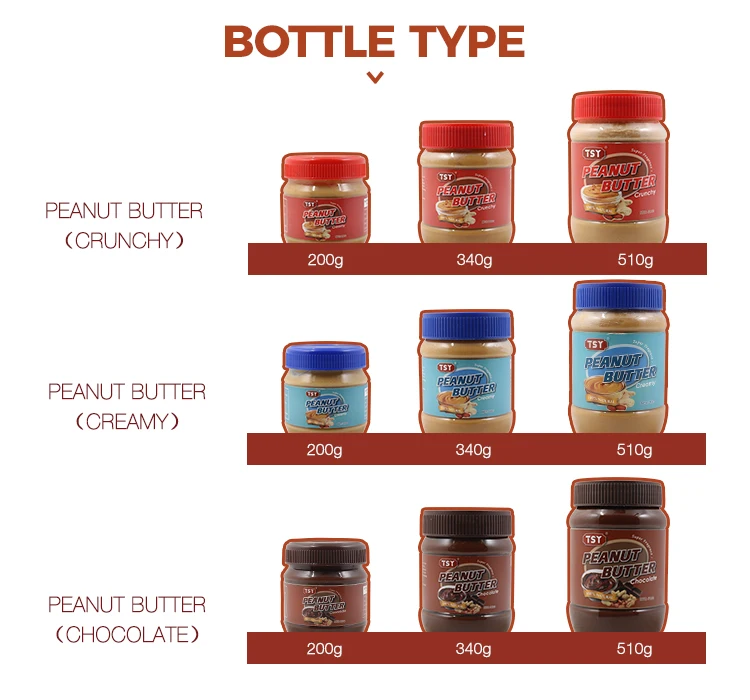TSY Food заводские цены все натуральные несоленые шоколадные карандаши арахисовое масло от производителя
