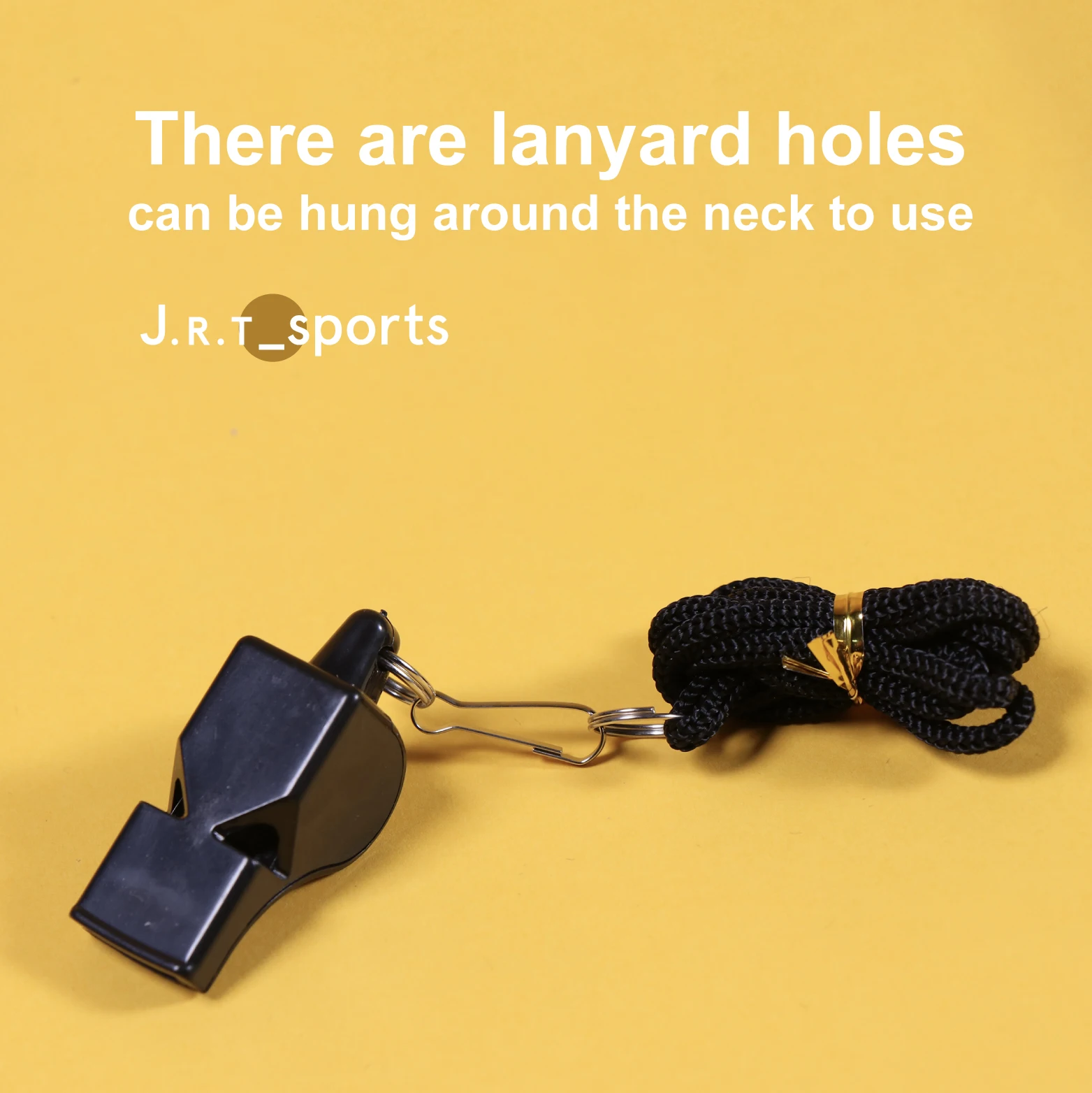 JRT Factory Price Customize Color Whistle ABS Plastic Whistle Professional Referee Whistle