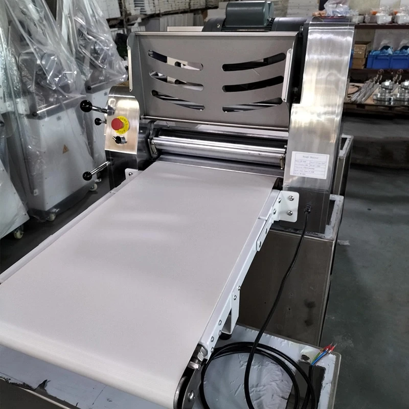 Portable Commercial Electric Reversible Folding Tabletop Machine Automatic Dough Sheeter Crust Pastry for Croissant Pizza