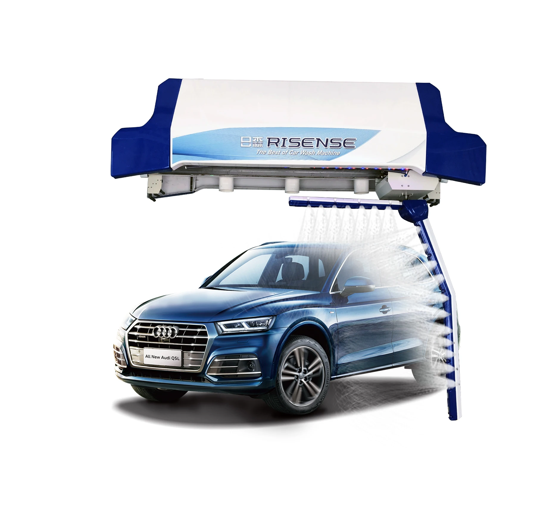 HP-260 low price automatic touchless car wash machine lavado automatico de autos successful installed in Romania