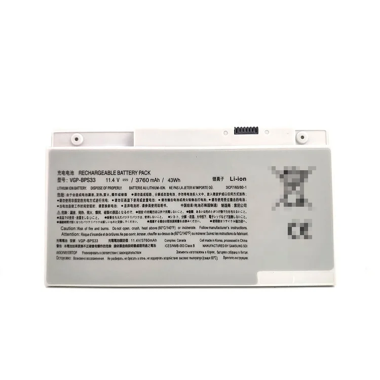 VGP-BPS33 Battery VAIO SVT-14 SVT-15 T14 T15 SVT14112CXS 43Wh for SONY laptop battery