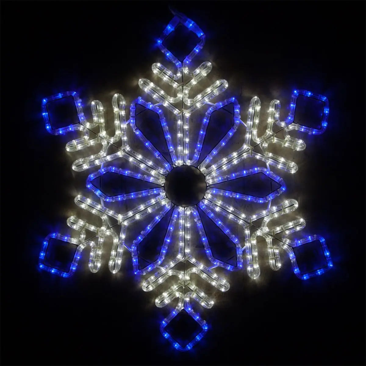 Hot Sale Christmas Decoration LED 2D Motif Snow Light For Holiday Decoration