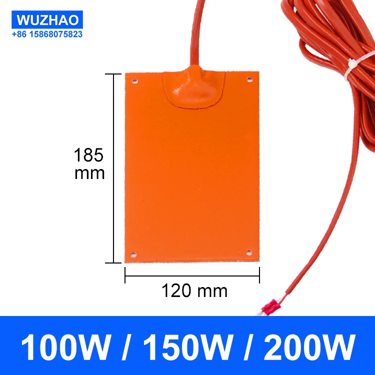Electric heater Silicone blanket with temperature controller AC/DC 110V 220V 380V