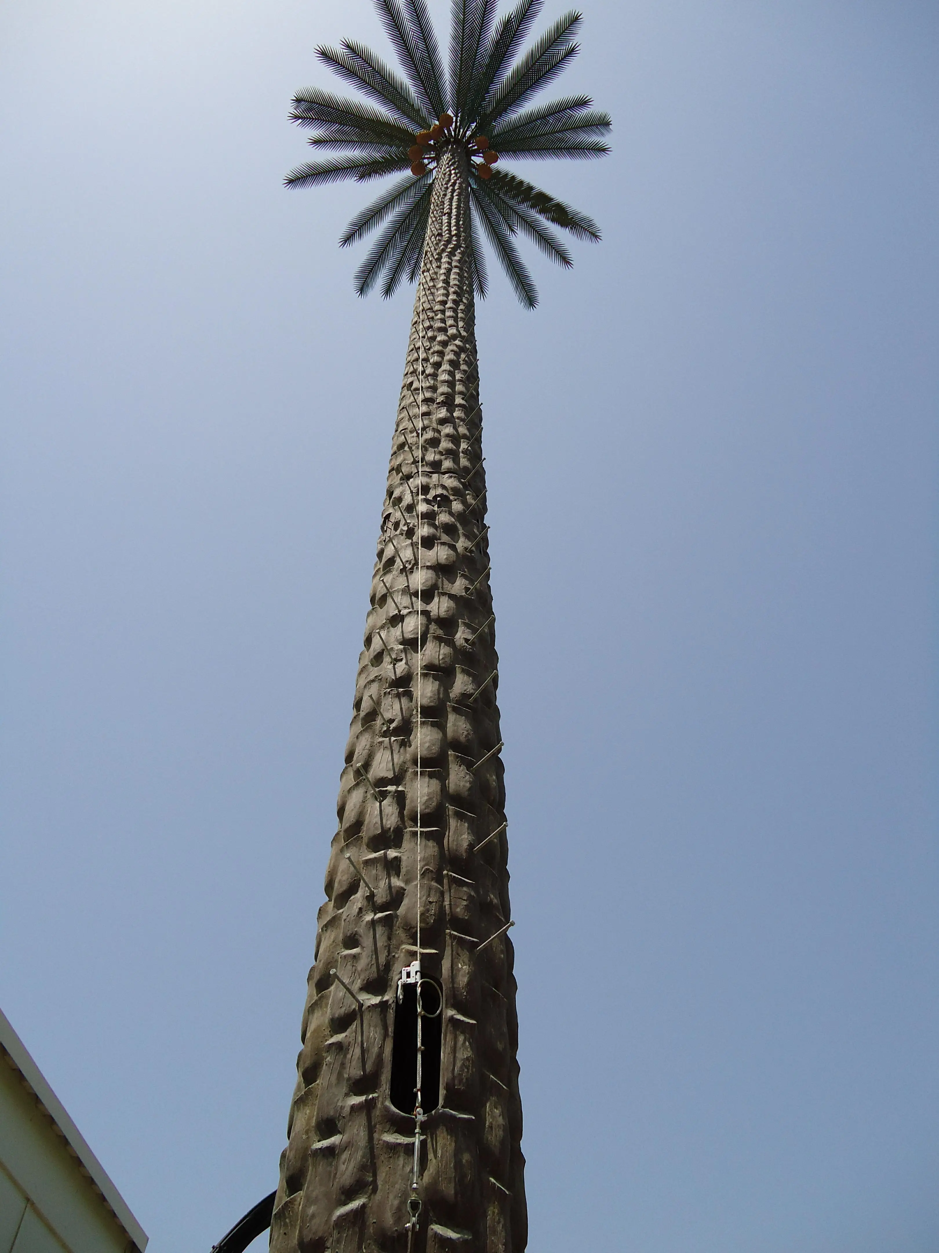Manufacturer Supply telecommunication tower & accessories Camouflaged Palm Artificial Tree Monopole Tower