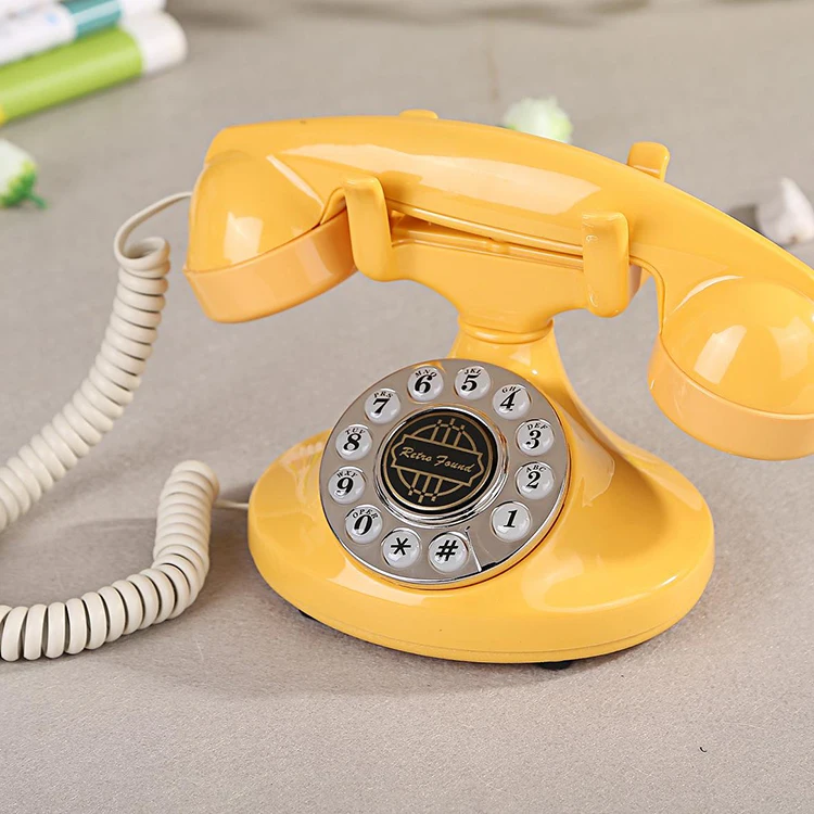 Best Quality Promotional Push Button Phone Rugged Corded Office Telephone