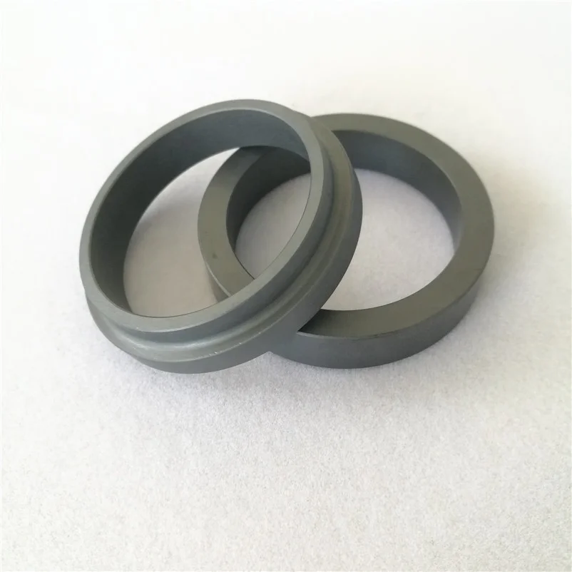High precision wear resistance sic silicon carbide ceramic seal ring for water pump