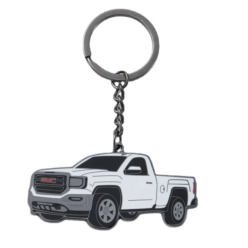Wholesale Car Keychains Customized Metal Enamel Car Keychains
