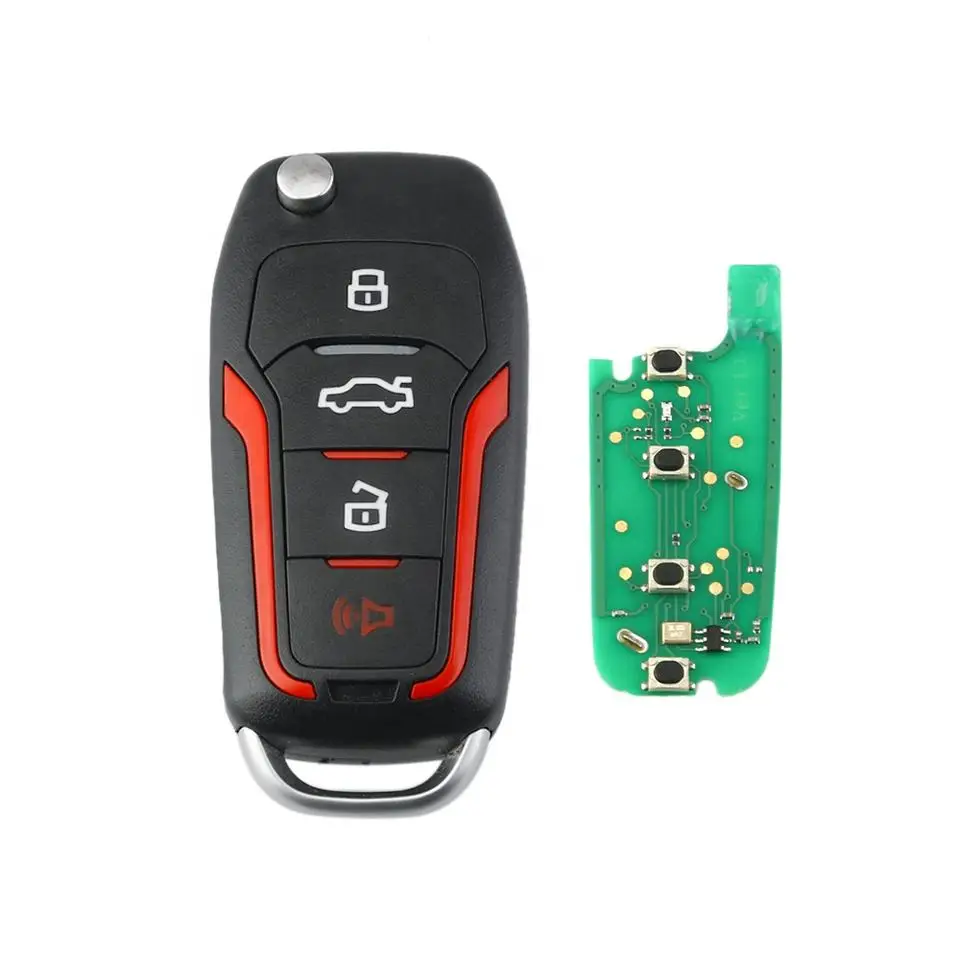 2000-2013  4 Buttons 315mhz Keyless go Entry Fob Remote Key Fcc Id Cwtwb1u331 4D63 For  Ford For Lincoln Crown Victoria Mercury