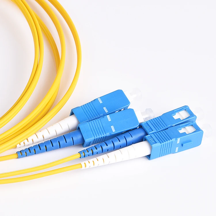 Sc/Apc Sc/Upc Duplex Sc To Sc Upc Sm Dx Multimode Om3 Fiber Optic Patch Cord