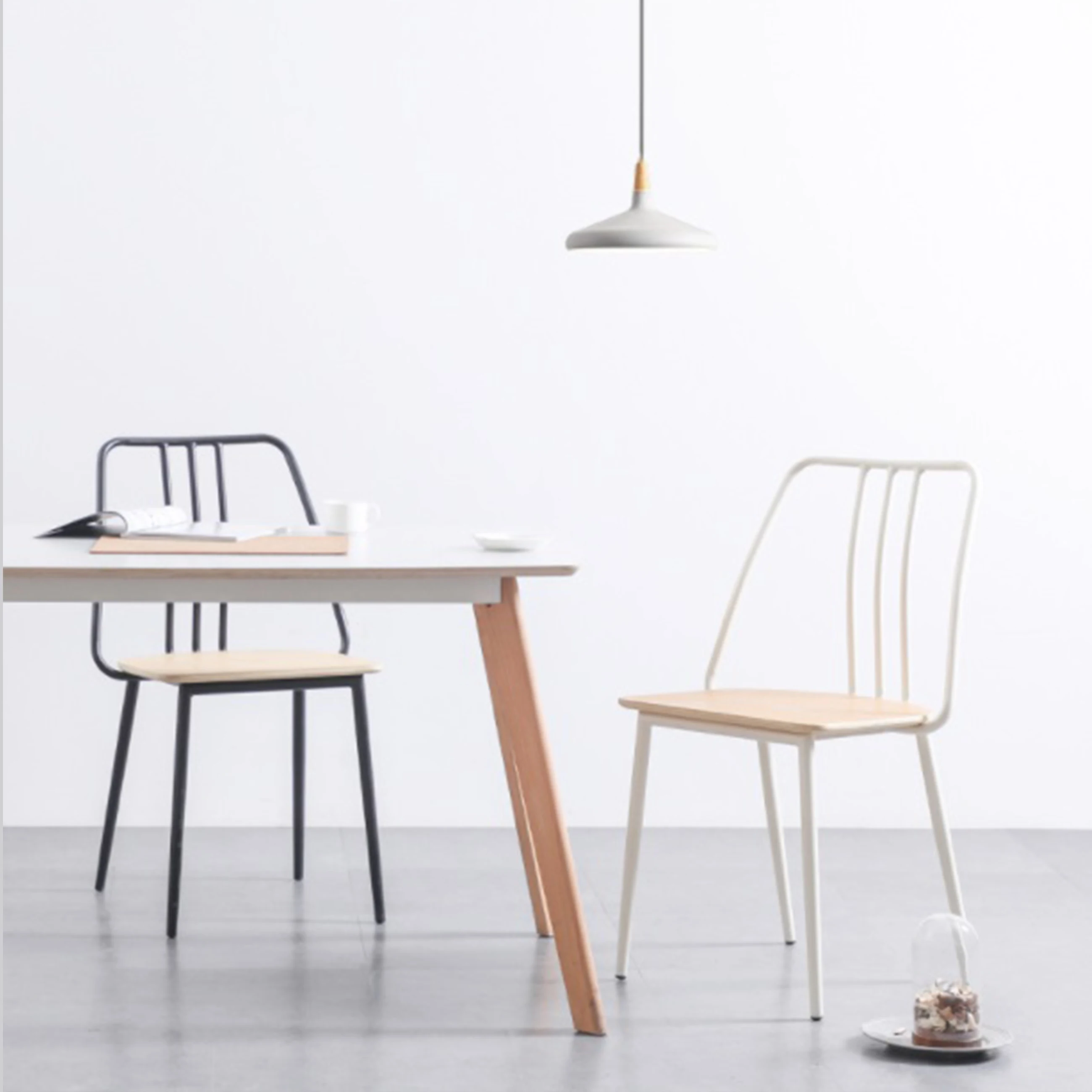 Оптовая продажа, простой металлический обеденный стул в скандинавском стиле, обеденный стул, мебель для столовой, обеденный стул для ресторана