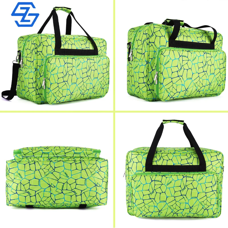 Customized Portable Zipper Closure Shoulder Strap Organizing Bag Sewing Machine Convenient Storage Bag