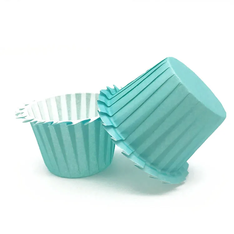 Custom Printed Paper Baking Cupcake Muffin Liners Paper Snack Cake Cups For Baby Shower