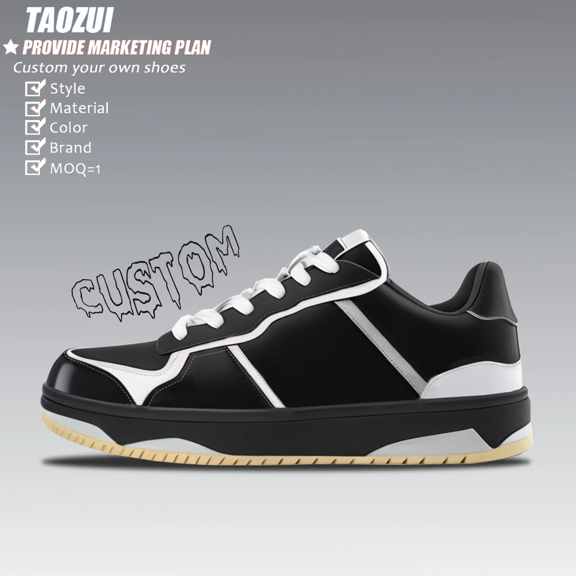 2024 Мужская и женская обувь с логотипом бренда на заказ Модная Персонализированная дизайнерская спортивная высокого качества