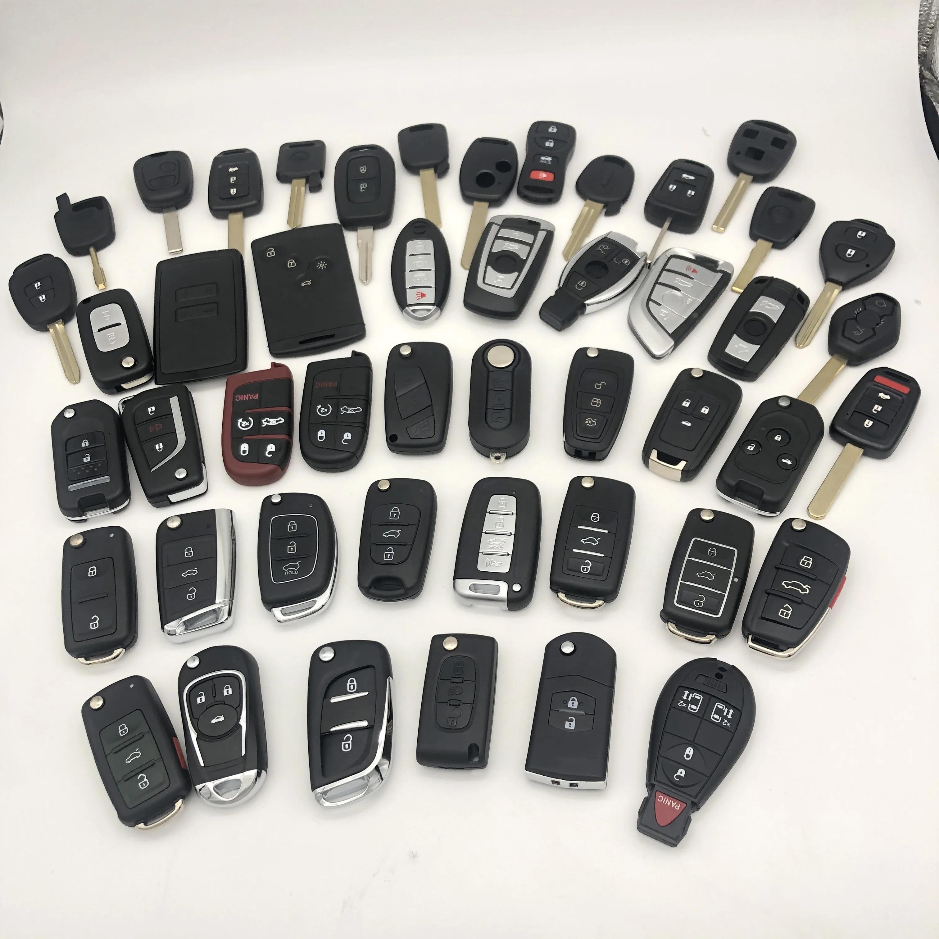 Auto Automobile Car Vehicle Motor Motorbike Flip Transponder Smart Key